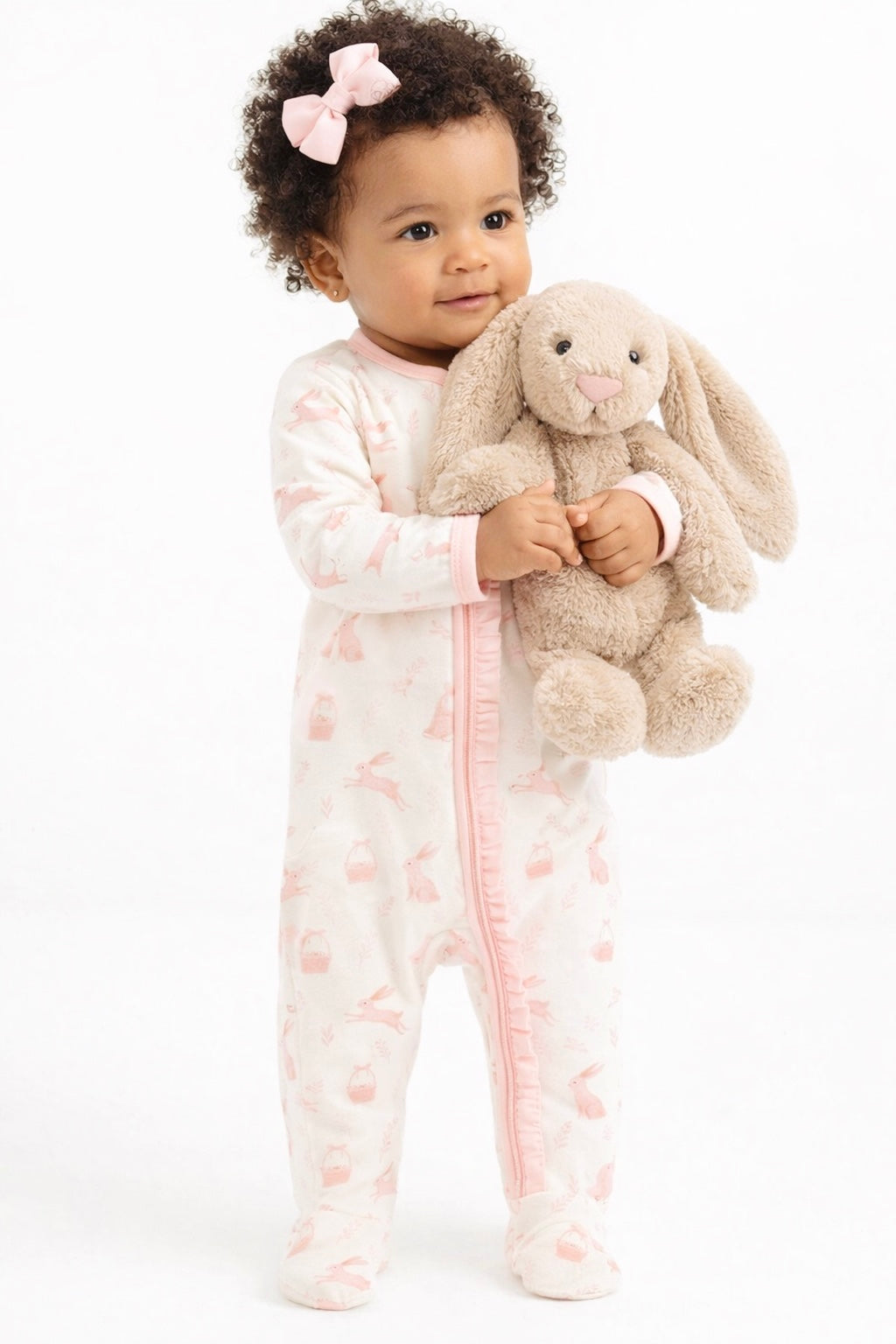 Easter - Frill Zippy Footie