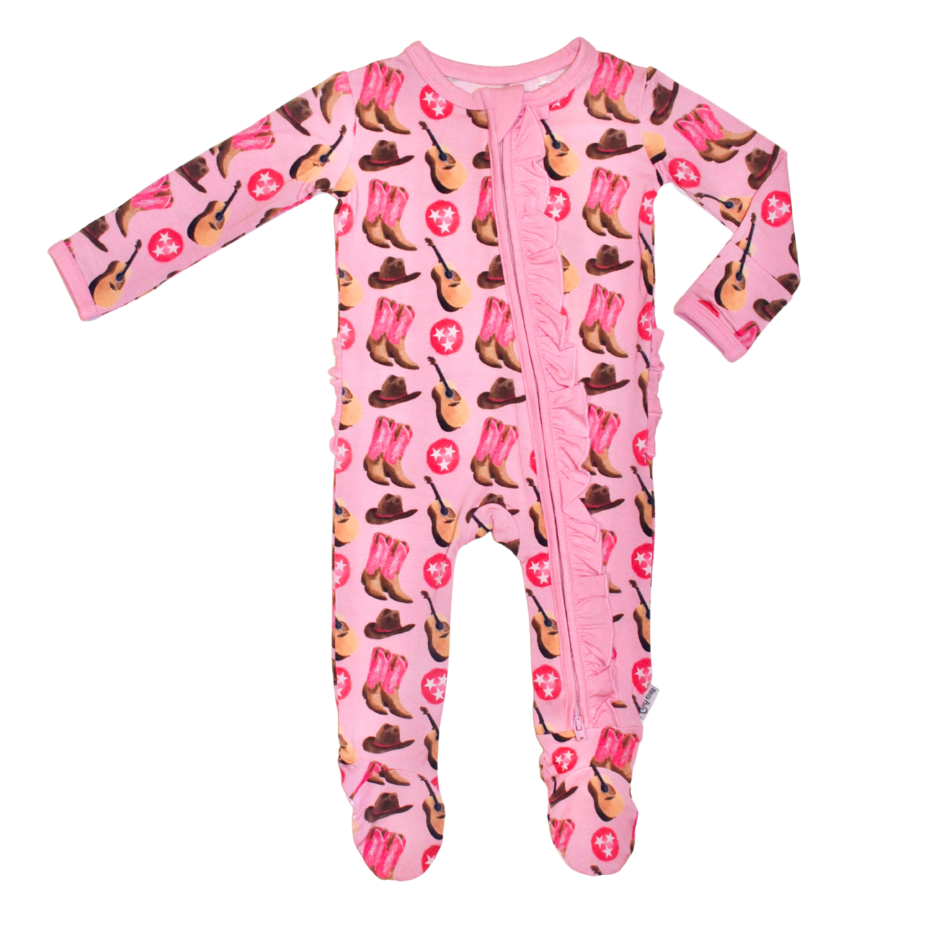 Sweet Home TN - Frill Zippy Footie