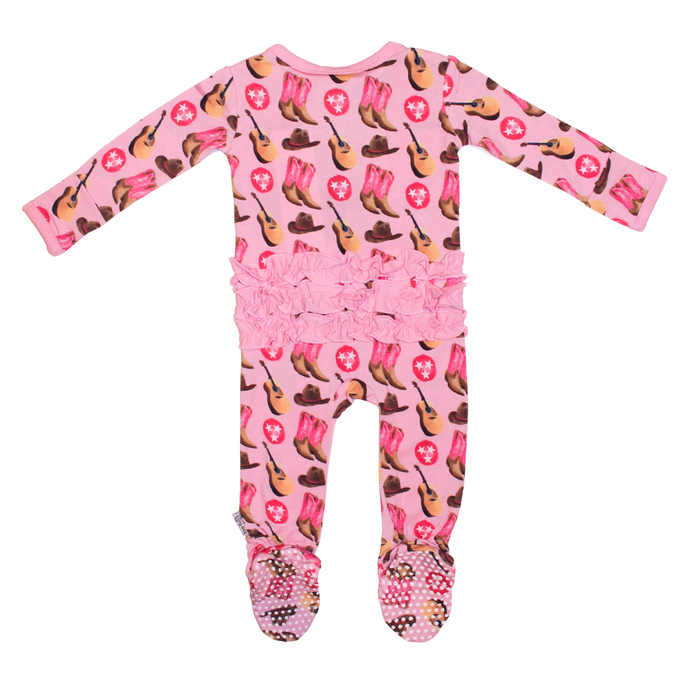 Sweet Home TN - Frill Zippy Footie