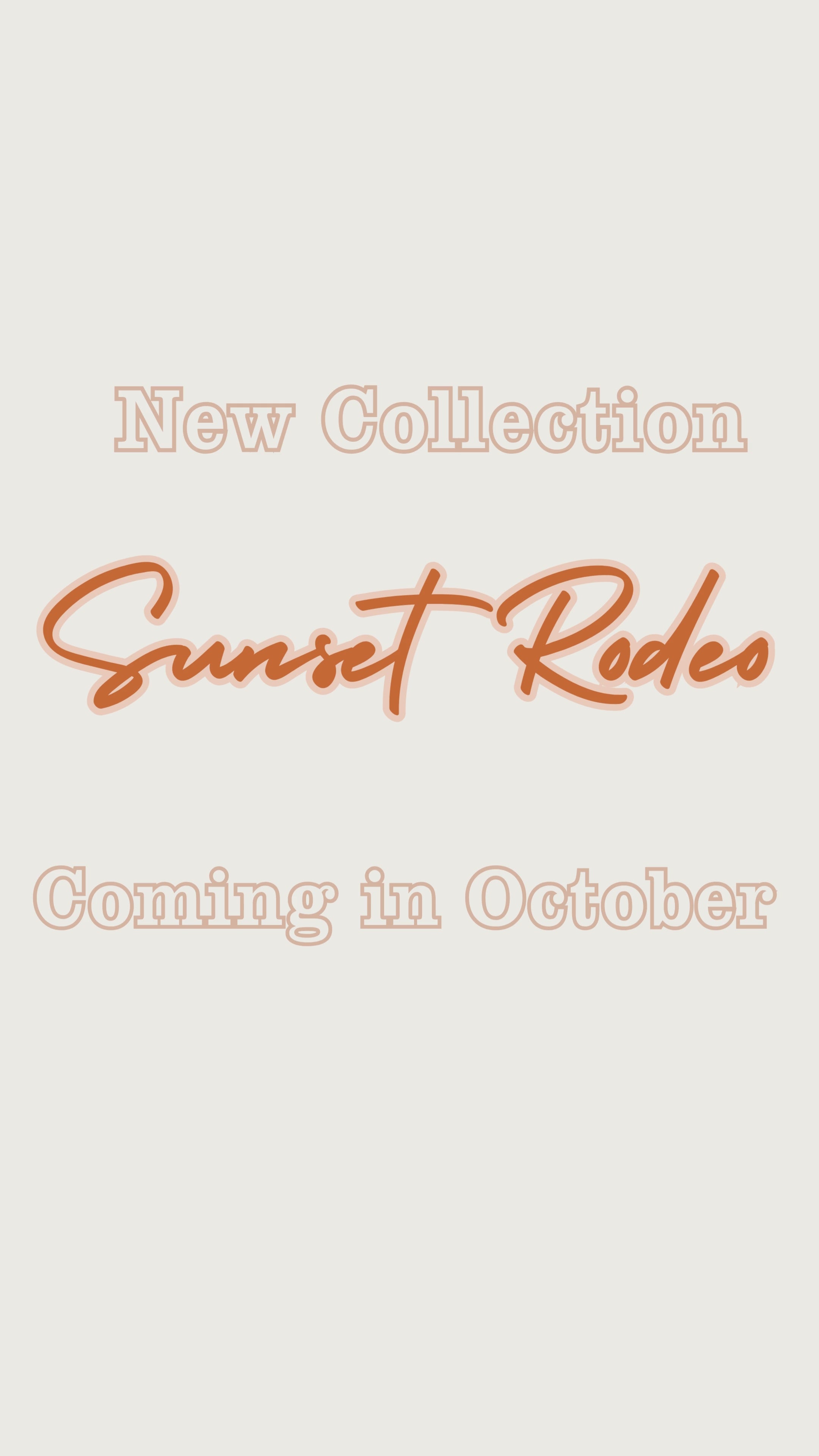 Sunset Rodeo - Toddler PJ Set (Pre-Order)